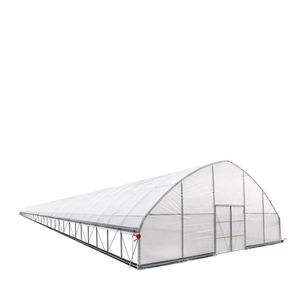 Telo in EVA trasparente da 6 mil per serra, 30FT x 150FT, per tenda da coltivazione con lati avvolgibili a manovella e soffitto a punta - Product Image 3