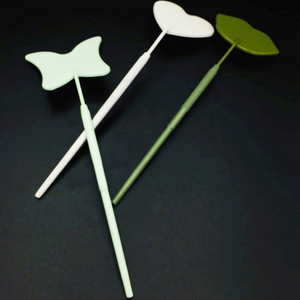 Nouveau produit : 3 couleurs différentes de revêtement en poudre, 3 formes différentes de poignées à motif diamant et miroir pour extensions de cils - Product Image 1