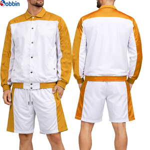 Conjunto Deportivo de 2 Piezas para Hombre, Chaqueta y Pantalones Cortos, Personalizable con Logotipo, Estilo Casual y Deportivo, Cortavientos - Product Image 3