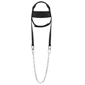 OEM Adjustable Cowhide Genuine <b>Leather</b> Head <b>Harness</b> Customizable Logo Wear-Resistant Unisex Fitness Head <b>Harness</b> - Product Image 4