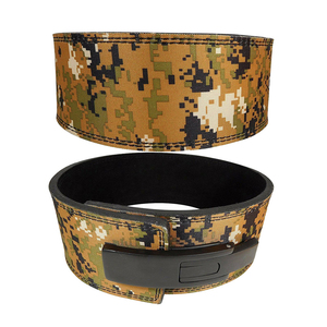 Custom Made 13mm Heavy Duty Leather Gym Lever Belt Strong for <b>Weight</b> Lifting <b>Training</b> Plus Size with Custom Logo - Product Image 5