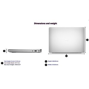 Dells Pro 14 Plus PB14250 14-inch High-end Commercial Office Laptop, Featuring Ultra5-235U DDR5 RAM,<b>M</b>.<b>2</b> <b>SSD</b>, Non-touch Screen. - Product Image 5