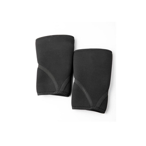Genouillère élastique pour homme en polyester respirant, soutien et compression, protection sportive, gris avec bordure verte - Product Image 4