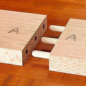 Chevilles en bois de bouleau naturel de qualité supérieure, faites à la main, surface lisse, pour menuiserie, bricolage et artisanat - Product Image 5