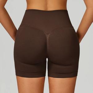 Shorts de Yoga para Mujer, Diseño Nuevo, Venta al Por Mayor, Suaves, de Alta Calidad, Control de Abdomen, Shorts Deportivos para Gimnasio, Sin Costuras - Product Image 5