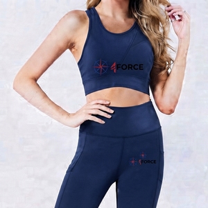 Ensemble de yoga pour femmes, vêtements de sport et de fitness, prix bas, taille haute, haut sans manches, ensemble 2 pièces de qualité supérieure pour femmes - Product Image 6