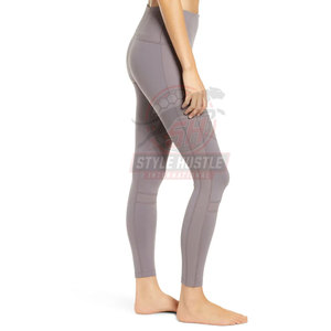 Leggings de yoga para mujer con cintura elástica, último estilo, en venta en línea al por mayor, precio razonable, hechos en Pakistán. - Product Image 4