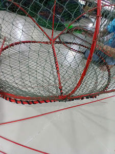 Nouvelle Nasse Pliable Double de Haute Qualité pour Calamar et Pieuvre, Idéale pour la Pêche au Homard - Product Image 3