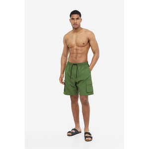 <b>Cheap</b> Price Hot Shorts New Design Men's for Men's Summer Shorts Men's Stylish Casual Elastic Waist Short with Pockets - Product Image 1