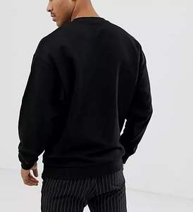 Conjunto Deportivo de Invierno para Hombre, 2 Piezas, Cierre Completo, Estilo Casual, para Correr, Sudadera Deportiva, Cuello Redondo, 100% Algodón - Product Image 5