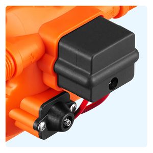 Pompa Acqua a Diaframma Autoadescante 12V DC, Portata 3.5 GPM, Pressione Nominale 55 PSI (Regolabile 40-80 PSI), Pompa Marina 1/2'' MNPT - Product Image 3