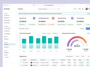 แพลตฟอร์มจัดการพนักงานสำหรับฝ่ายบริหารทรัพยากรมทรัพย์สิน (HR), การบันทึกเวลาเข้าออกงาน, การจ่ายเงินเดือน, การอนุญาตวันหยุด, การประเมินผลการปฏิบัติงาน, การสรรหาบุคลากร และการจัดการบุคลากร - Product Image 2