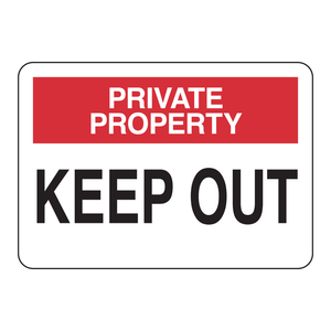 Panneau de signalisation d'interdiction d'entrée sur terrain privé - Aire restreinte intérieure et extérieure - Avertissement de sécurité - Product Image 3
