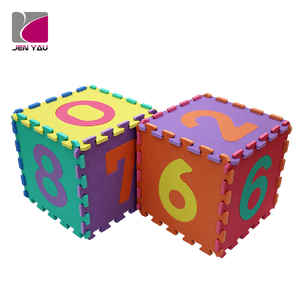 แผ่นรองคลานสำหรับเด็กทารกที่เชื่อมต่อกัน30x30ซม. แผ่นจิ๊กซอว์หนา1ซม. โฟม EVA ซักได้สำหรับบ้านเด็กวัยหัดเดินเล่นปูพื้นห้อง - Product Image 2