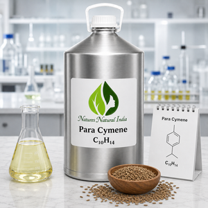 Natures Natural India OEM Para Cymene Pure Aroma Chemical 100% Puro Destilado al Vapor C10H14 de Semillas de Comino - Product Image 4