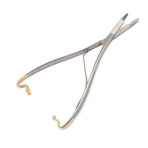 High Precision Stainless Steel Microvascular Needle <b>Holder</b> Microsurgery Vascular Procedures Manual Mol Safety Standard CE - Product Image 5