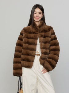 Chaqueta de Invierno para Mujer UNIZA, Estilo Blusón, Ecológica, de Piel Sintética, Gruesa, de Manga Larga, con Forro de Poliéster - Product Image 1