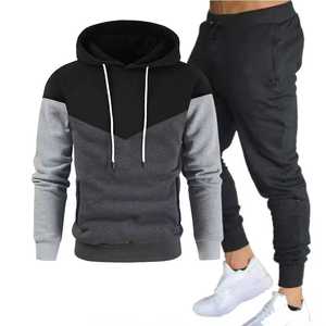 Sweat à capuche uni pour homme, manches longues, poches latérales, respirant, polyester et coton, vêtement décontracté d'hiver, coupe classique - Product Image 5