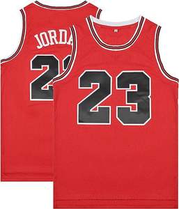 Maillot de basket-ball réversible personnalisé pour homme adulte, 100% polyester, séchage rapide, sans manches, respirant, imprimé, col en V, toutes saisons - Product Image 1