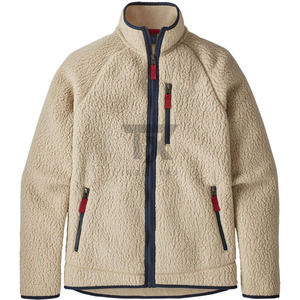 Wholesale Custom Heavy Winter Men <b>Camo</b> Shearling <b>Jacket</b> Fashion Fleece Sherpa Hoodies <b>Jacket</b> for Mens - Product Image 5
