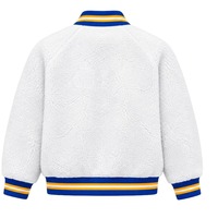Blouson Bomber Réversible Femme Sigma Gamma Rho Personnalisé en Polaire Sherpa Chaud Hiver Double Face Sororité Grecque Décontracté
