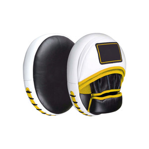 OEM Customized Logo Genuine Leather Neoprene Eco-Friendly Boxing Focus <b>Pads</b> Curved Strike Mitts Shock Absorbing <b>Foam</b> <b>Padded</b> - Product Image 5