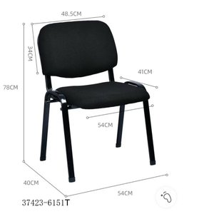 Chaise de formation/réunion moderne et confortable avec tablette 37423-6151T - Product Image 1