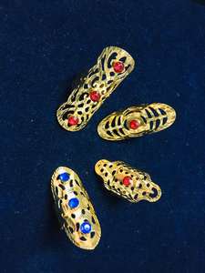 Bijoux de mode DDP, ensemble de bagues, plaqué or 18K, prêt à être expédié, STOCK en vrac - Product Image 2