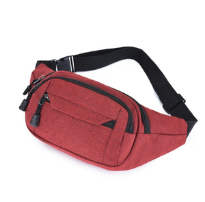 Multi Pocket Waist Bag Fashion Crossbody Belt Bag <b>Large</b> Capacity Adjustable Waist Pack For Hiking Walking Gym And Travel Use - Product Image 1
