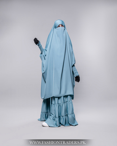Nouvelle tendance d'exportation directe d'usine Robe de soirée modeste Designs Jilbab Acheter en ligne aux prix de gros pour les marchés mondiaux - Product Image 2