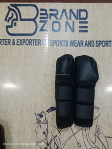 Brand Zone Protectores de Neopreno para Tendón de Caballo para Exteriores Botas Protectoras Amortiguadoras para Patas Producto para el Cuidado del Caballo Juego de 4 - Product Image 2