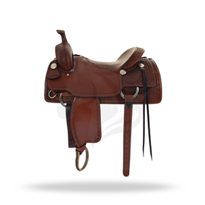 Ranch Western Saddle Horse Riding Saddle Equestrian <b>Equipment</b> - Product Image 1