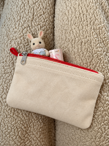 Bolsa de Maquillaje de Lona Personalizada con Cierre, Estuche Cosmético Resistente al Agua, Plegable, para Viajes y Uso Diario - Product Image 4