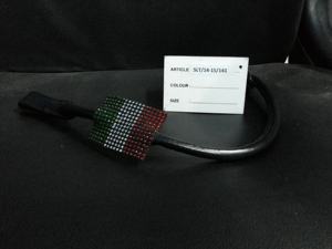 สายรัดคิ้วหนังอินเดียลายธงไอร์แลนด์พร้อมเครื่องประดับม้าหลากสี - Product Image 6