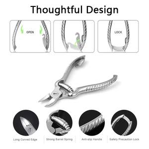 Pince à cuticules professionnelle pour manucure et pédicure, coupe-ongles, ciseaux à peaux mortes, outil de pédicure - Product Image 2