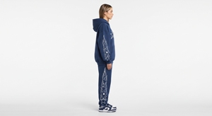 Survêtement à capuche unisexe personnalisé, coupe ample, écologique, épais, respirant, pour l'hiver, style streetwear délavé à l'acide, 20% polyester 80% coton - Product Image 2