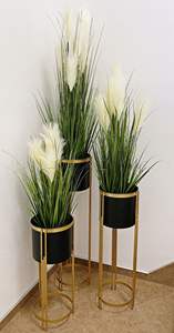 Support de plante en métal Casa De Amor pour salon, grand support à plantes pour escalier, grande étagère pour jardin domestique, noir - Product Image 6