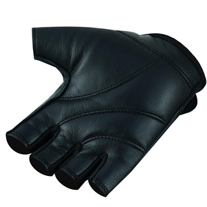 Gants de fitness légers en cuir personnalisés à demi-doigts pour la musculation, le bodybuilding et le powerlifting, avec support durable pour les poignets - Product Image 4