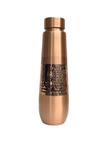 OTSAK Pure Copper Engraved Leak-Proof Eco-Friendly <b>Large</b> Capacity Portable Custom <b>Water</b> <b>Bottle</b> Vintage Design Home Office - Product Image 2