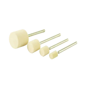 Discos de Fieltro de Lana Montados con Mandril para Pulido Profesional, Abrillantado y Tratamiento de Superficies Lisas - Product Image 1