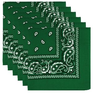 Custom 100% Cotton Satin <b>Bandana</b> 55x55cm Digital Paisley Print Ethnic Square Scarf Wholesale Manufacturer OEM ODM Custom Logo - Product Image 1