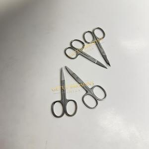 Ciseaux à cheveux professionnels miniatures en acier inoxydable à pointe argentée avec poignée personnalisable, couleur logo sur mesure, pour salon, pour droitiers - Product Image 5