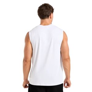 Men's <b>Sleeveless</b> <b>T</b> <b>Shirt</b> Tank Top Casual Gym Vest Soft Cotton Lightweight Summer Sportswear Custom Logo Embroidery Private Label - Product Image 2