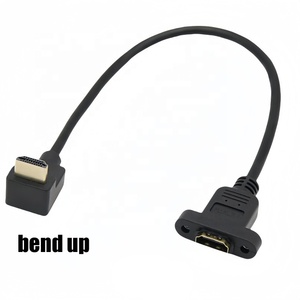 Ce ROHS chứng nhận thấp moq <span class=keywords><strong>HDMI</strong></span> Nam để nữ bảng điều chỉnh núi <span class=keywords><strong>Adapter</strong></span> mở rộng cáp với mặt bích gắn vít OEM Nhà cung cấp - Product Image 3