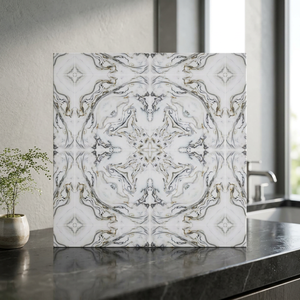 Baldosas de Porcelana Gris Mármol para Piso, 600x600mm, Pulimentadas, Antibacterianas, Antideslizantes, Resistentes a Ácidos, para Interiores Comerciales - Product Image 1