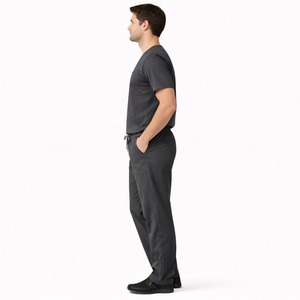 Custom Color Medical Scrubs <b>Set</b> for Hospital Staff Lightweight Comfortable Nurse <b>Doctor</b> Uniform - Product Image 4