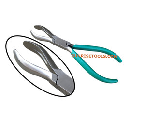 Alicates de Punta Plana de Acero Inoxidable SUNTOOLS/STIPL de Alta Calidad, 5.3/4 Pulgadas, para Fabricación de Joyería, Precio al por Mayor Bajo - Product Image 2