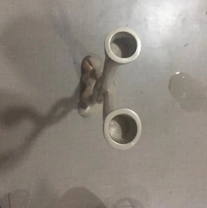 Candelabro Moderno de Aluminio Trenzado, Portavelas Doble de Metal Decorativo para Decoración del Hogar - Product Image 2