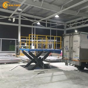 ISO9001 2000kg Ultra <b>Low</b> Profile Electric Scissor Lift <b>Table</b> 105mm Height for Pallet Trucks No Pit Needed Warehouse - Product Image 1