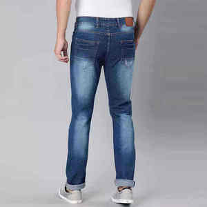 Wholesale Manufacturer <b>Men</b> Straight Stylish Denim Jeans <b>Men</b> Street Wear Fitting Slim Fit <b>Stretch</b> Denim Pants - Product Image 2